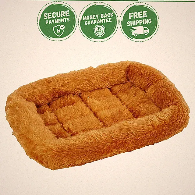 18 INCH DOG CAT SOFT WARM BED Washable Sleeping Mat Cushion Pad Small Dogs Puppy