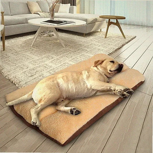 47x31.5 inch Extra Large Dog Cat Cushion Mat Pad Pet Bed Soft Kennel Mattress