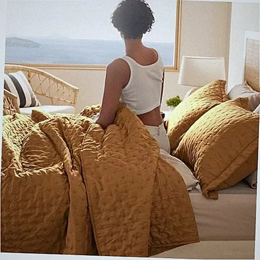 Bedsure Quilt - Honey Ginger Bedspread Size & King 16 - Honey Ginger - Clover