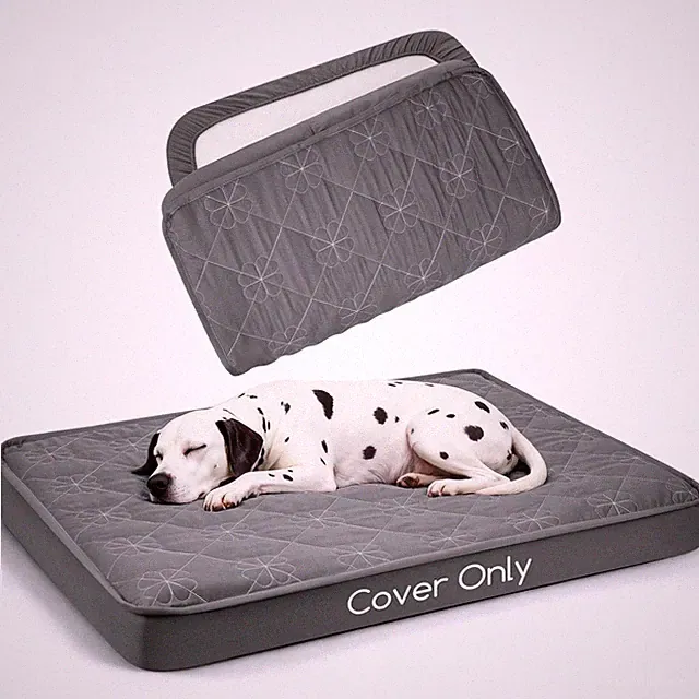 Dog Bed Cover Replacement Washable, Waterproof Dog Bed Sheets,Ultra Soft Pet...