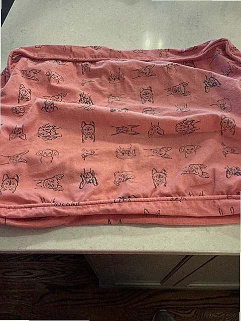 Dog Bed Duvet For Dog Bed Pillow Pink 25 X18x 5 Pillow Not Included
