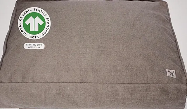 Jupiter Dog Bed Duvet Cover, Gots-Certified 100% Cotton Canvas Cover for Dog, Pu