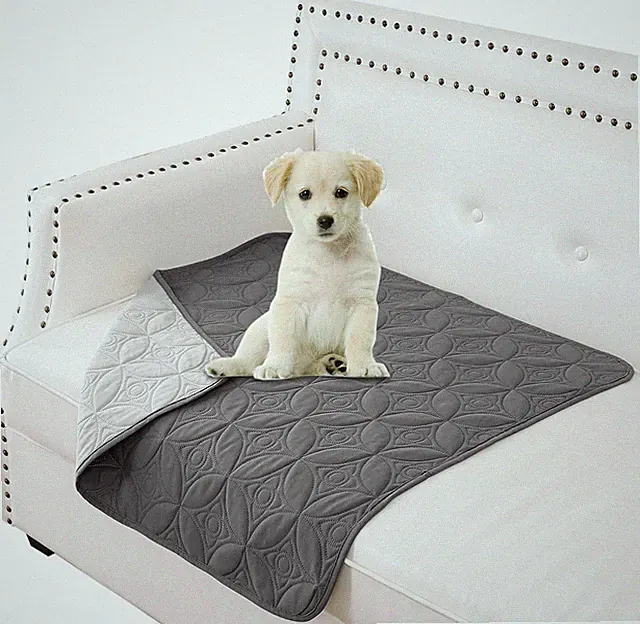 Luxurious Waterproof Reversible Dog Blanket - 30X30 Inches Furniture Protector