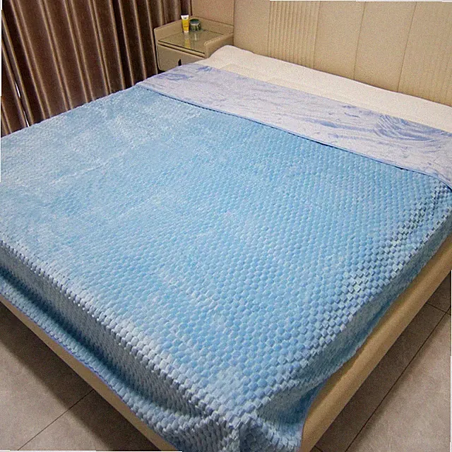 Reversible King Size Water Resistant Blanket - 80"x90" Pet Friendly Throw