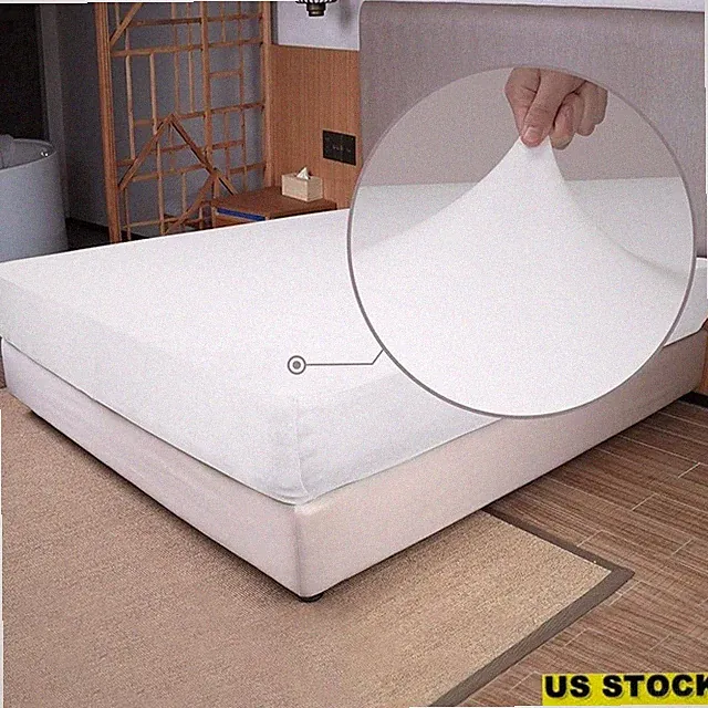 Stretch Fitted Sheet Soft Microfiber Jersey Deep Pocket Secure Pet Friendly New